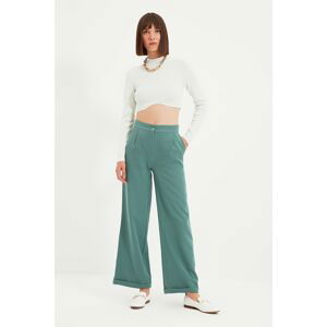 Trendyol Green Zipper Trousers