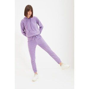 Trendyol Lilac Basic Jogger Knitted Sweatpants
