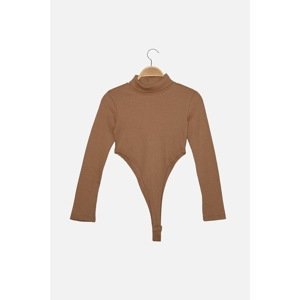Trendyol Camel Stand Knitted Body