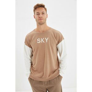 Trendyol Camel Men Regular Fit Sweatshirt