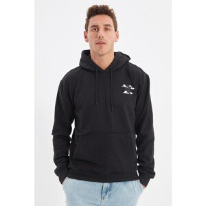 Trendyol Sweatshirt - Black - Regular fit