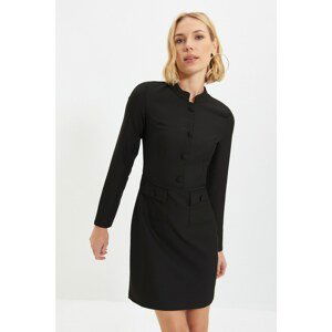 Trendyol Black Pocket Detailed Dress