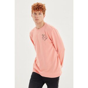 Trendyol Powder Men Regular Fit Printed Sweatshirt