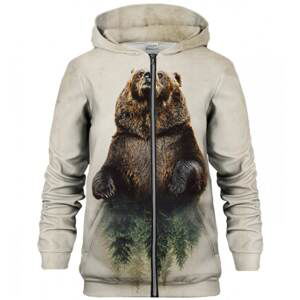 Bittersweet Paris Unisex's Bear Zip Hoodie Hkz-U-Pc Bsp263