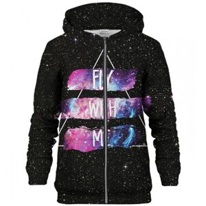 Bittersweet Paris Unisex's Fly With Me Zip Hoodie Hkz-U-Pc Bsp003