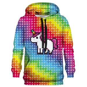 Bittersweet Paris Unisex's Pixel Unicorn Hoodie H-K Bsp038