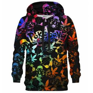 Bittersweet Paris Unisex's Pokebong Black Gradient Hoodie H-K Bsp416