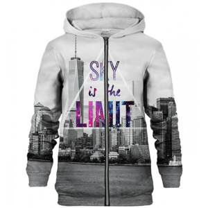 Bittersweet Paris Unisex's Sky Is The Limit Zip Hoodie Hkz-U-Pc Bsp046