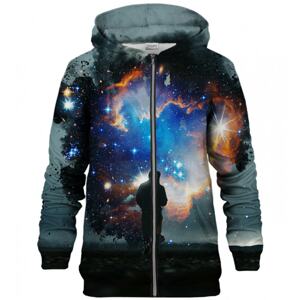 Bittersweet Paris Unisex's Step Into The Galaxy Zip Hoodie Hkz-U-Pc Bsp439