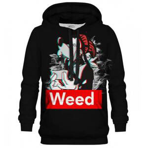 Bittersweet Paris Unisex's Weed Buddy Black Hoodie H-K Bsp412