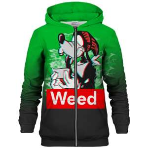 Bittersweet Paris Unisex's Weed Buddy Zip Hoodie Hkz-U-Pc Bsp274