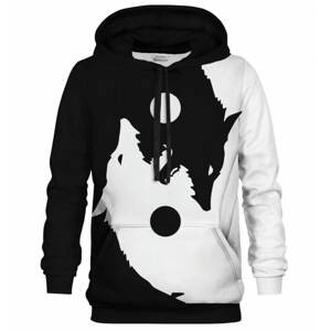 Bittersweet Paris Unisex's Yin Yang Wolf Hoodie H-K Bsp584