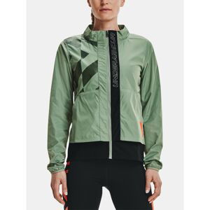 Under Armour Jacket Run Anywhere Laser Jacket-GRN