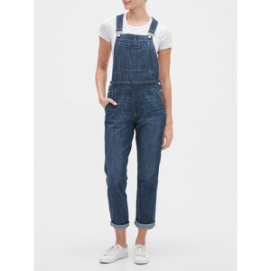 GAP Laces relaxed denim overalls