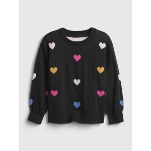 GAP Girls' sweater with hearts