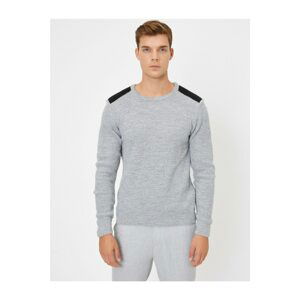 Koton Sweater - Gray - Regular fit