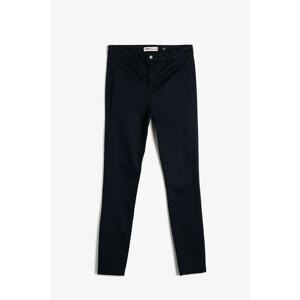 Koton Women's Navy Blue Pants