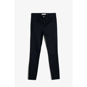 Koton Women's Navy Blue Pants