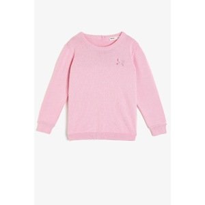 Koton Girls Embroidered Sweater