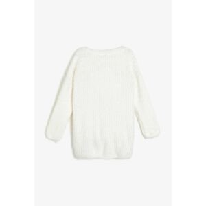 Koton Girl Ecru Sweater