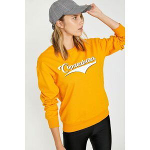 Koton Women's Yellow Sweatshirt