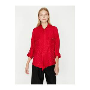 Koton Shirt - Red - Regular fit