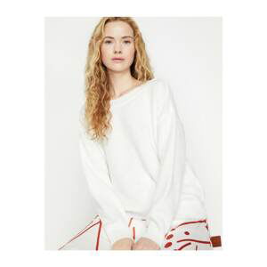 Koton Sweater - White - Regular fit