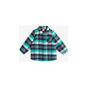 Koton Green Baby Checkered Shirt
