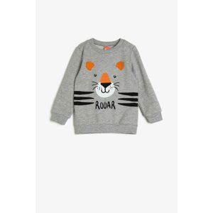 Koton Baby Boy Gray Sweatshirt