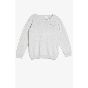 Koton Girls Embroidered Sweater