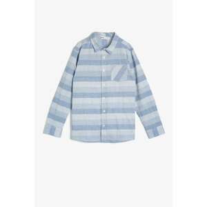 Koton Shirt - Blue - Regular