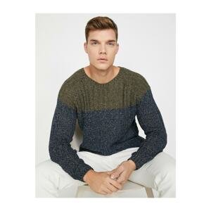 Koton Men's Knitted Knitwear Sweater