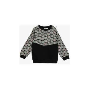 Koton Patterned Sweatshirt