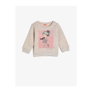 Koton Girl Beige Sweatshirt