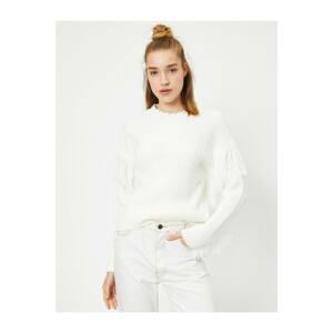 Koton Sweater - White - Slim fit