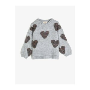 Koton Gray Girls' Sweater