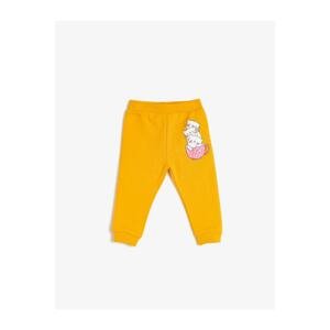 Koton Girl's Yellow Sweatpants