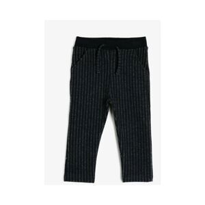 Koton Baby Boy Black Normal Waist Basic Sweatpants