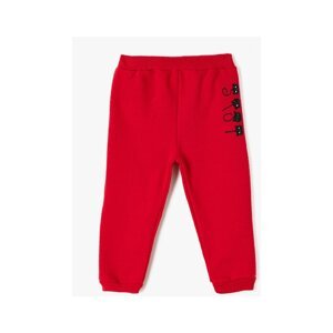 Koton Baby Girl Red Sweatpants