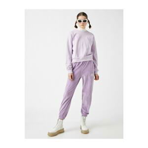 Koton Women's Lilac Sweatpants