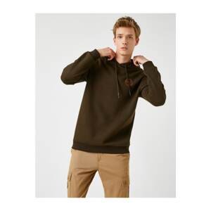 Koton Sweatshirt - Brown - Regular fit
