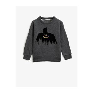 Koton Batman Sweatshirt Licensed Printed