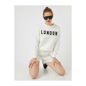 Koton Printed Sweatshirt