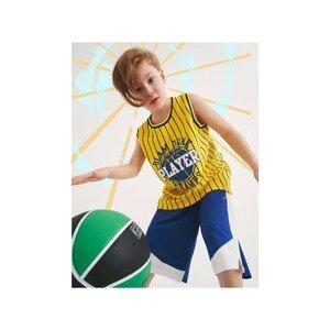 Koton Boy Yellow Striped Athlete