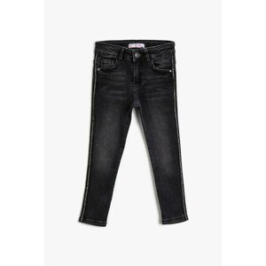 Koton Girls Black Jeans