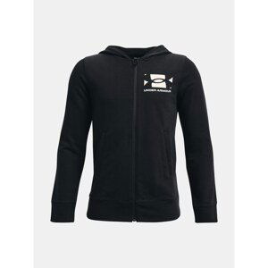 Under Armour Sweatshirt UA RIVAL TERRY FZ HOODIE-BLK - Boys