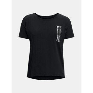 Under Armour T-shirt Live Repeat WM Graphic Tee-BLK - Women's