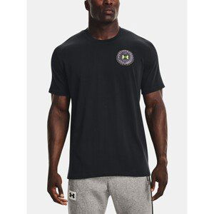 Under Armour T-shirt UA ALMA MATER CREST HW SS-BLK - Men's