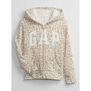 GAP Children's Hoodie Leopard Logo