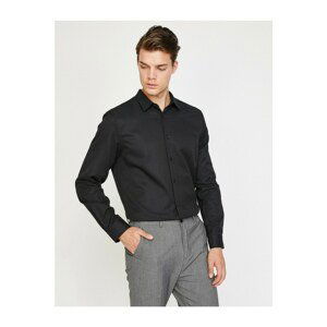 Koton Men's Black Shirt